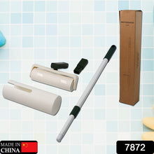 7872 Washable Reusable Lint Roller, Large Lint Roller with Extendable Handle, Cleaner for Carpet, Floor, Sofa. 