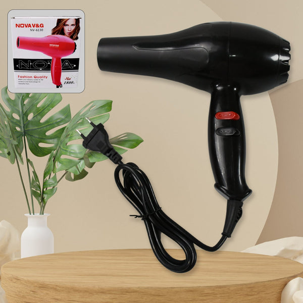 13025 Professional Multi Purpose Hair Dryer Salon, Hair Dryer 2 Speed Settings For Women And Men (1800 Watts)