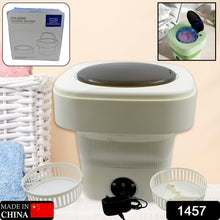 Folding Washing Machine, Mini Portable Washing Machine, Deep Cleaning Half Automatic Washt, Mini Foldable Washing Machine, Suitable For Socks, Underwear, Baby Clothes