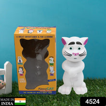 Talking, Mimicry, Touching Tom Cat Intelligent Interactive Toy with Wonderful Voice for Kids, Children Playing and Home Decorate.